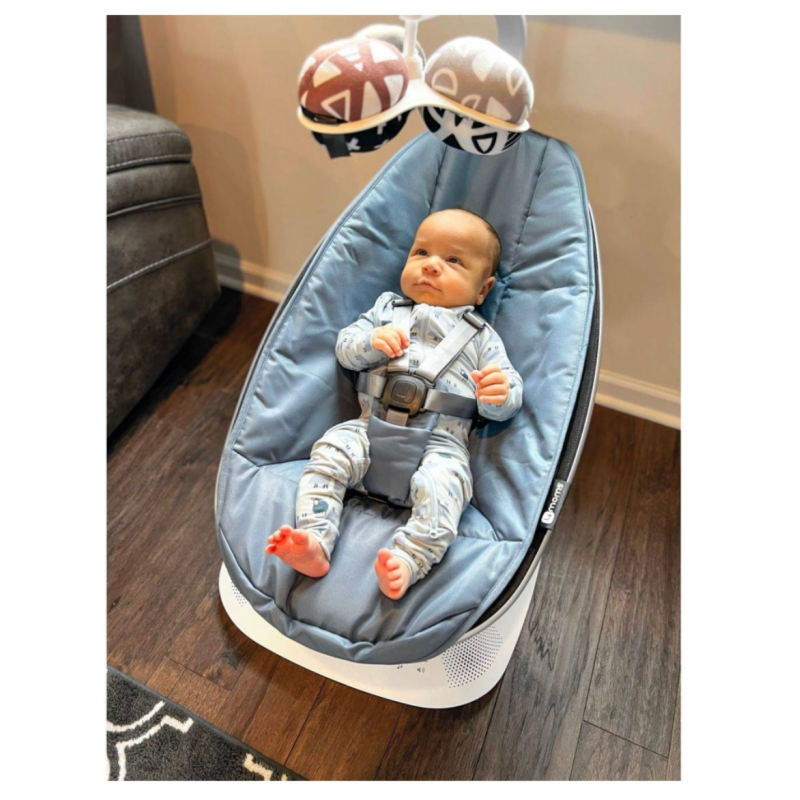 Крісло-гойдалка 4moms MamaRoo 5.0 Slate blue