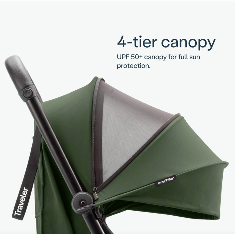 Велосипед коляска SmarTrike Traveler Olive