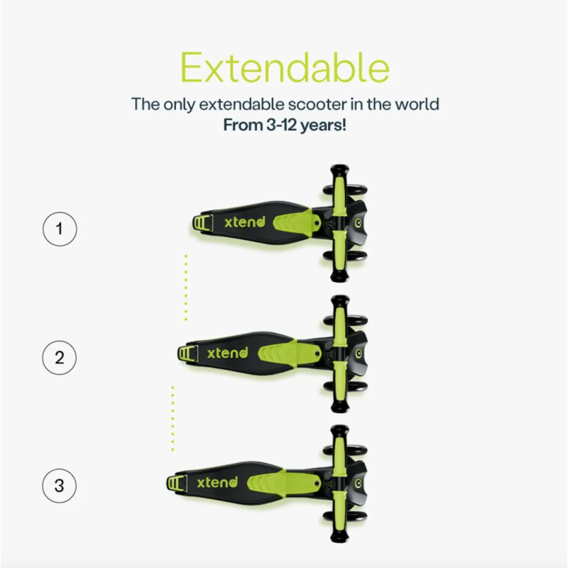 Дитячий самокат SmarTrike Xtend Scooter Lime