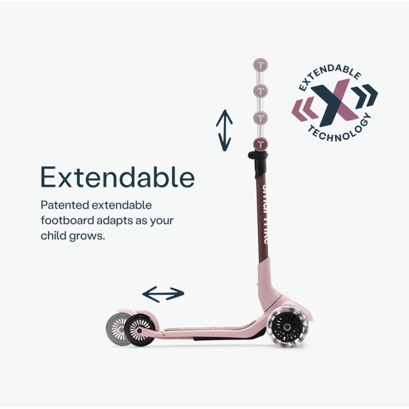 Самокат трансформер SmarTrike Xtend Mini-Ride Pink