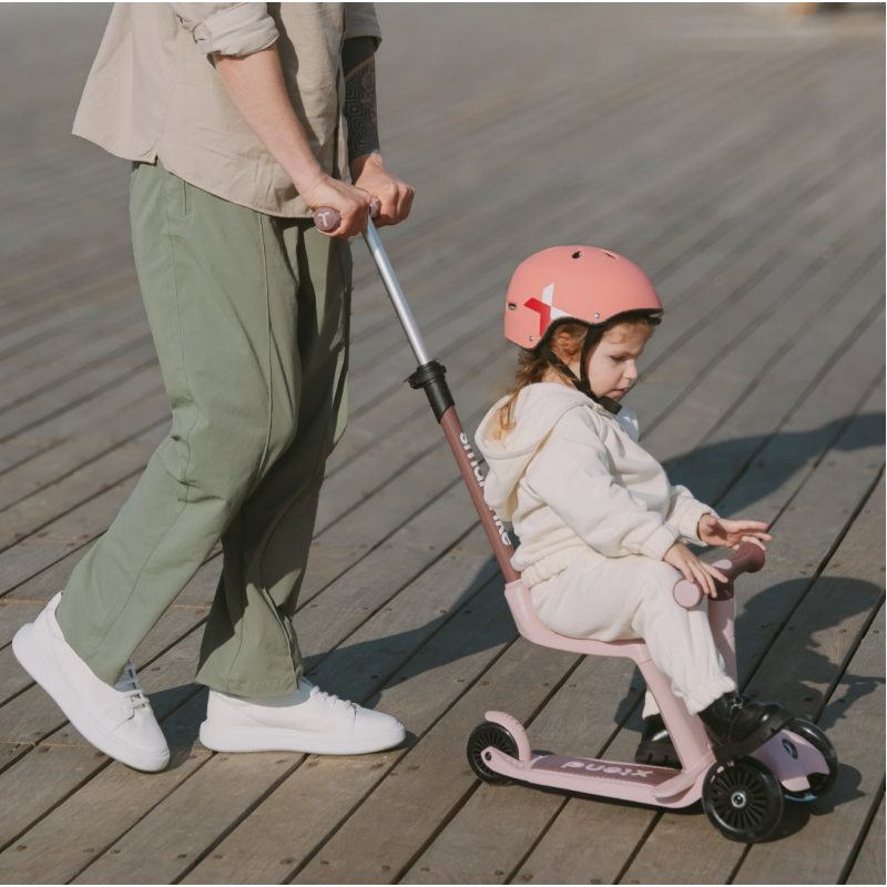 Самокат трансформер SmarTrike Xtend Mini-Ride Pink