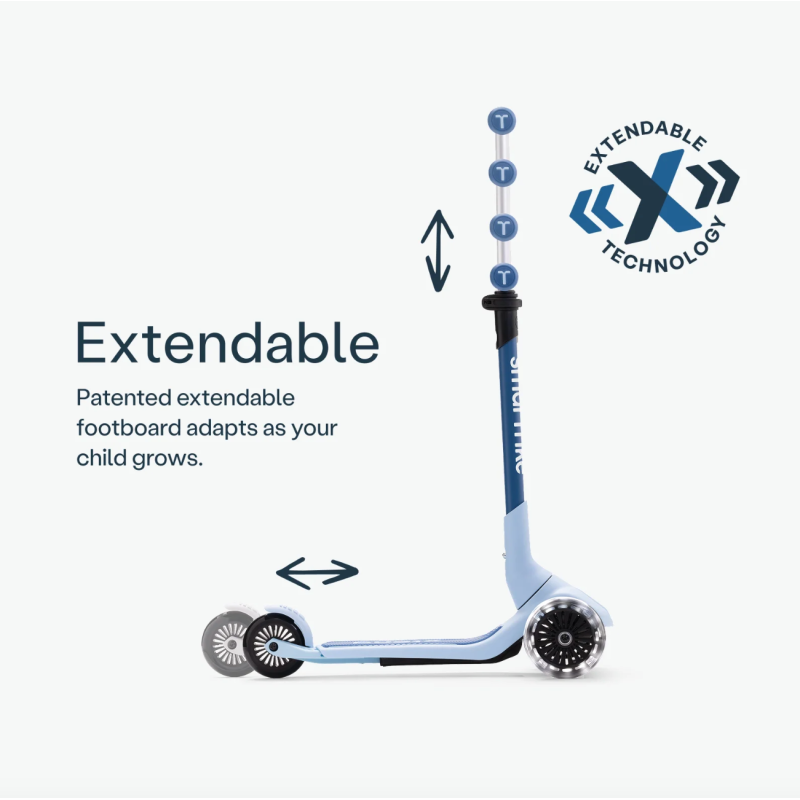 Самокат трансформер SmarTrike Xtend Mini-Ride Blue