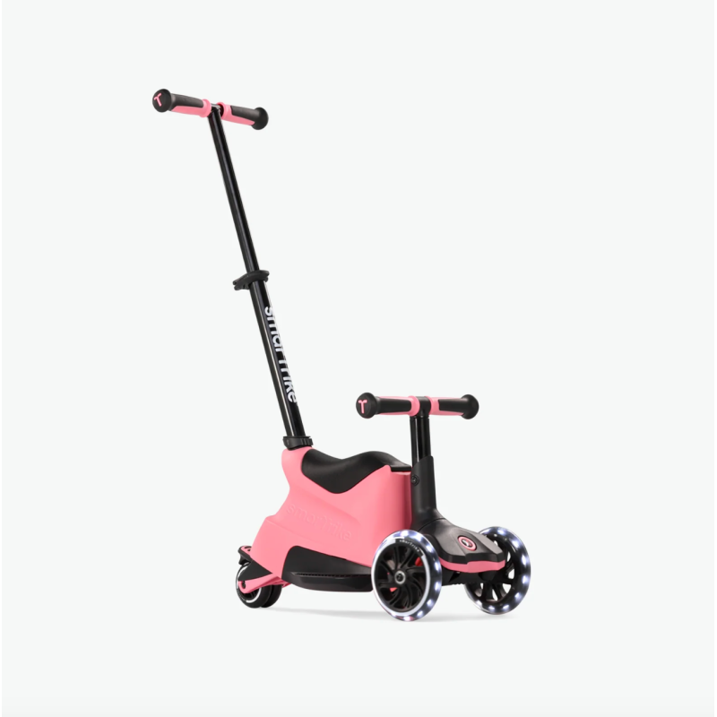 Самокат трансформер SmarTrike Xtend Scooter+Ride on Salmon pink