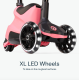 Самокат трансформер SmarTrike Xtend Scooter+Ride on Salmon pink