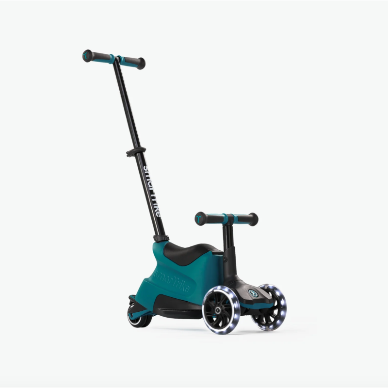 Самокат трансформер SmarTrike Xtend Scooter+Ride on Teal