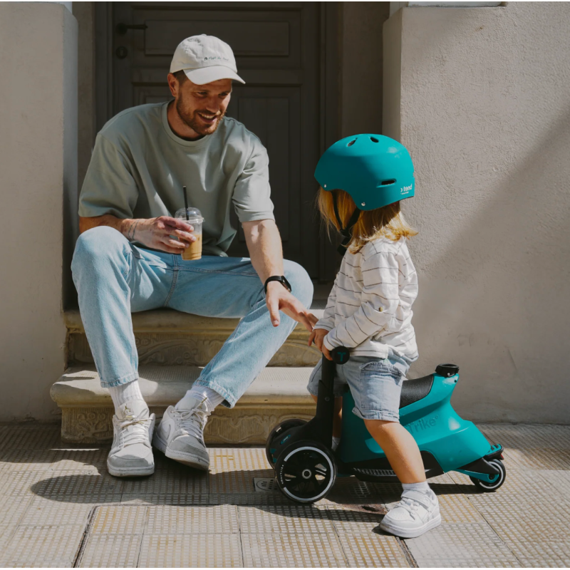 Самокат трансформер SmarTrike Xtend Scooter+Ride on Teal