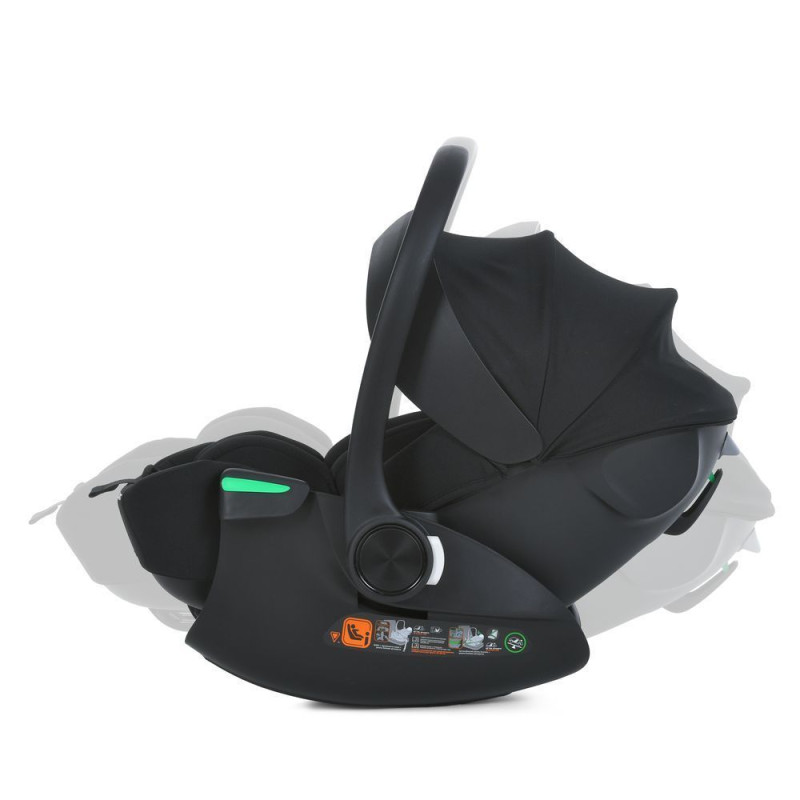 Автокрісло El Camino i-FLOW ME 1198 Black