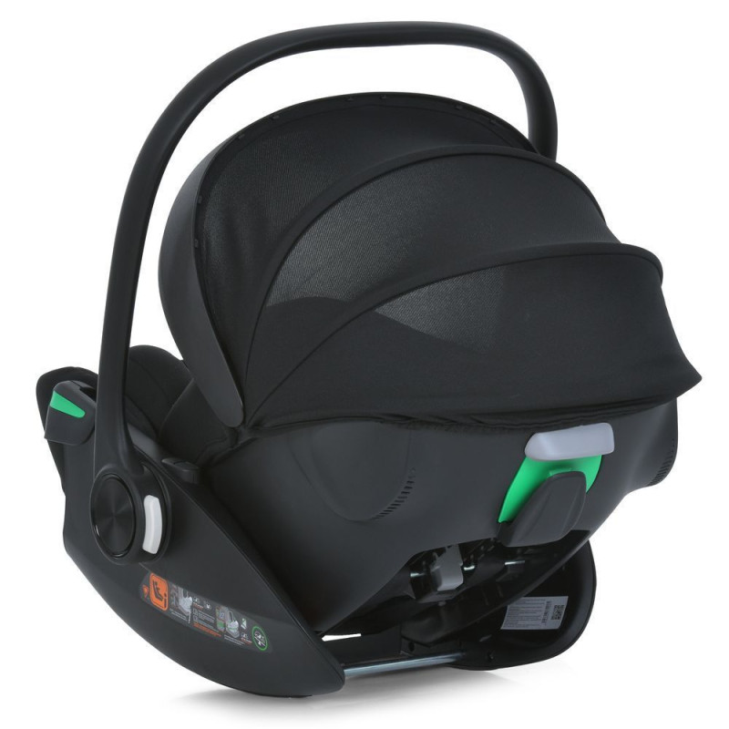 Автокрісло El Camino i-FLOW ME 1198 Black