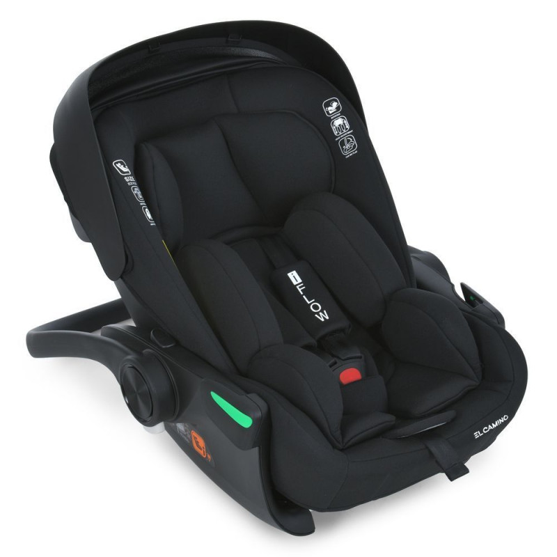 Автокрісло El Camino i-FLOW ME 1198 Black
