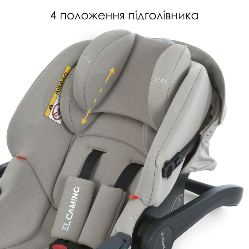 Автокрісло дитяче ME 1186 i-KEEP Melange Cashmere Beige