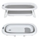 Ванночка ME 1108 BATH Gray