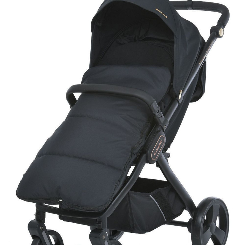 Конверт у візок ElCamino ME 1130 Footmuff Basic Black