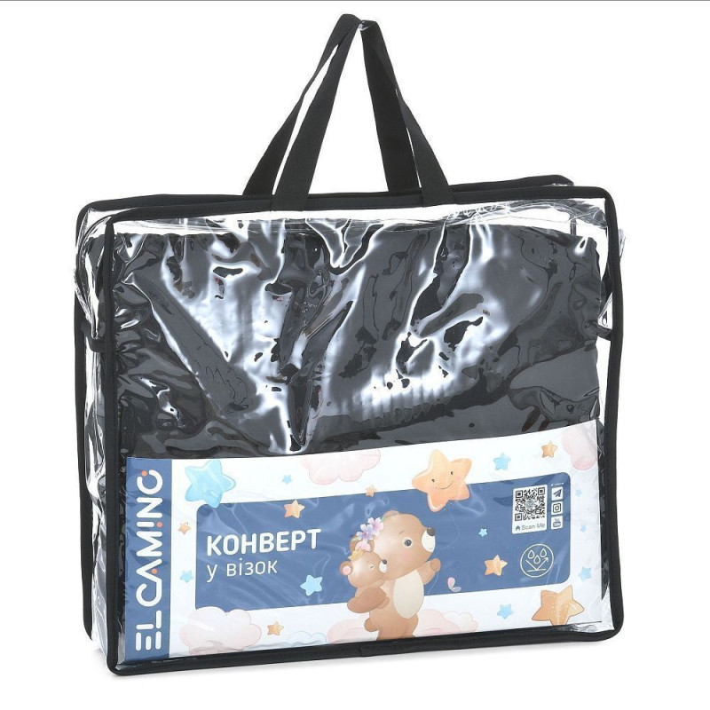 Конверт у візок ElCamino ME 1130 Footmuff Basic Black