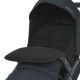 Конверт у візок ElCamino ME 1130 Footmuff Basic Black