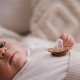 Пустушка симетрична силіконова 0-6 міс. (беж/коричнева) BabyOno 1669/01