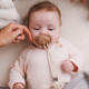 Пустушка симетрична силіконова 0-6 міс. (беж/коричнева) BabyOno 1669/01