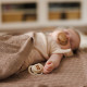Пустушка симетрична силіконова 0-6 міс. (беж/коричнева) BabyOno 1669/01