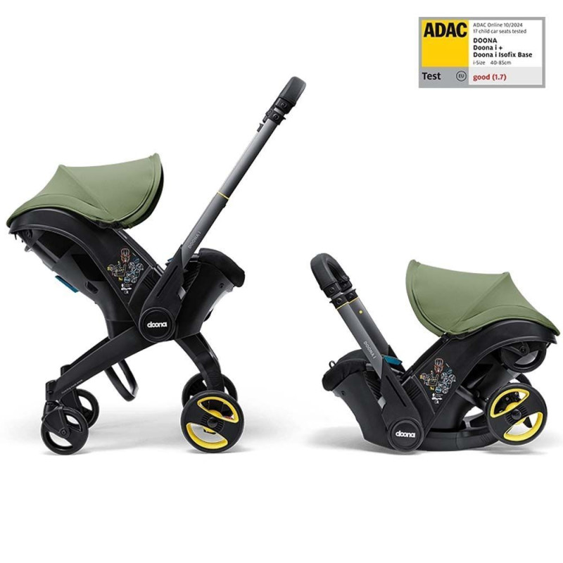 Автокрісло-коляска Doona i Infant Car Seat Desert green