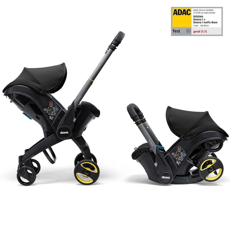 Автокрісло-коляска Doona i Infant Car Seat Nitro Black