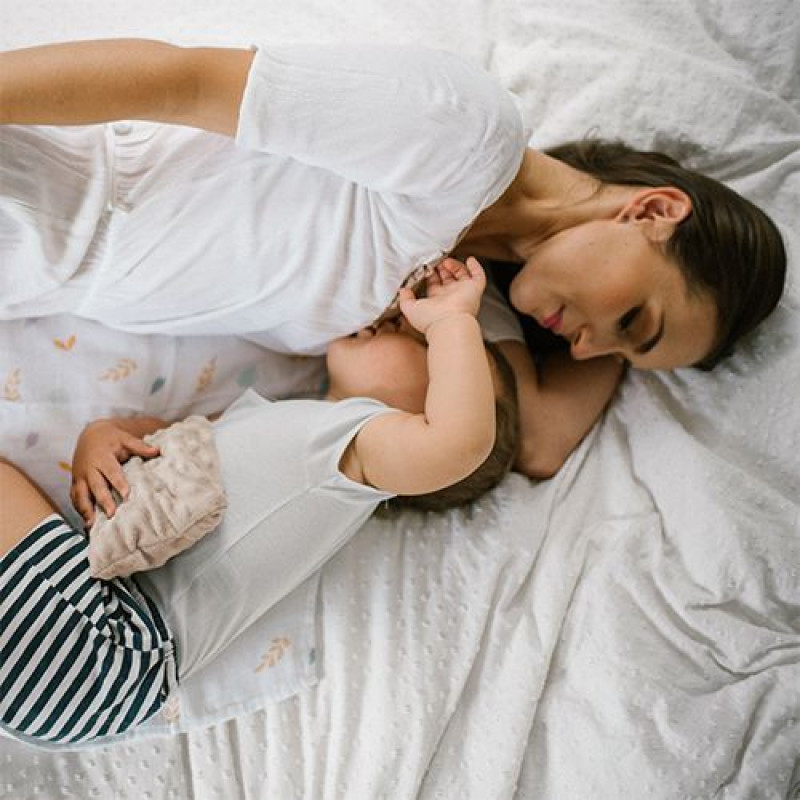 Грілочка з кісточок вишні та ароматом лаванди 16 см. бежевий Babyono