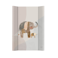 Повивальна дошка Cebababy 50x70 Basic W-216-000-781, Elephant Family, сірий