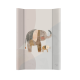 Повивальна дошка Cebababy 50x70 Basic W-216-000-781, Elephant Family, сірий