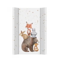 Повивальна дошка Cebababy 50x70 Ultra light W-204-000-783, Forest Friends, білий