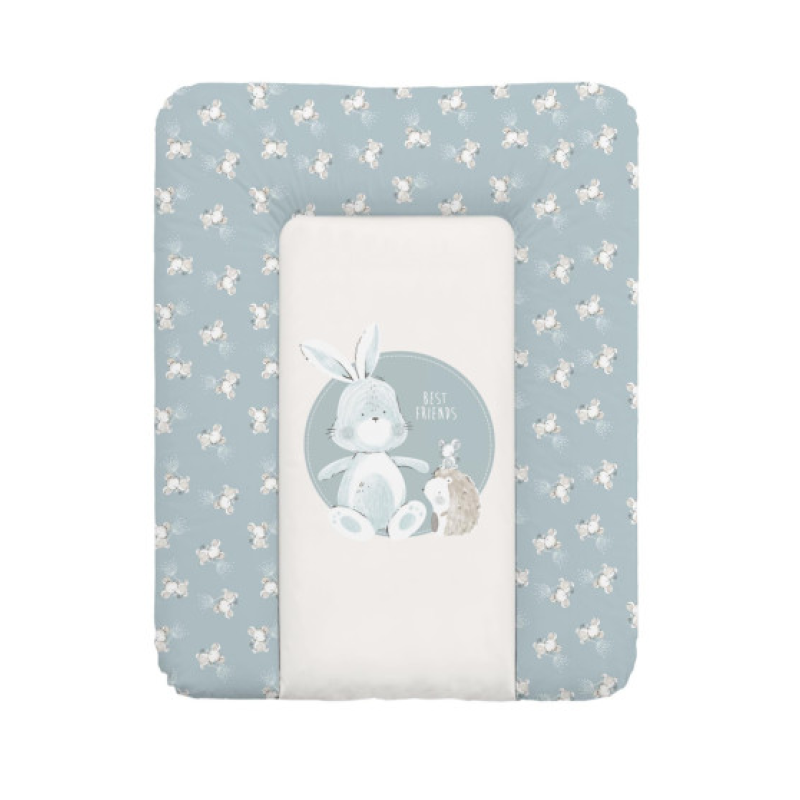 Повивальний матрац Cebababy 50x70 Basic W-143-000-730, Friends, білий