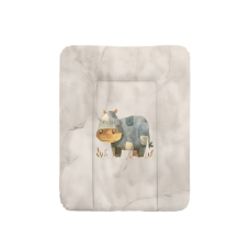 Повивальний матрац Cebababy 50x70 Basic W-143-000-780, Cosy Hippo, сірий