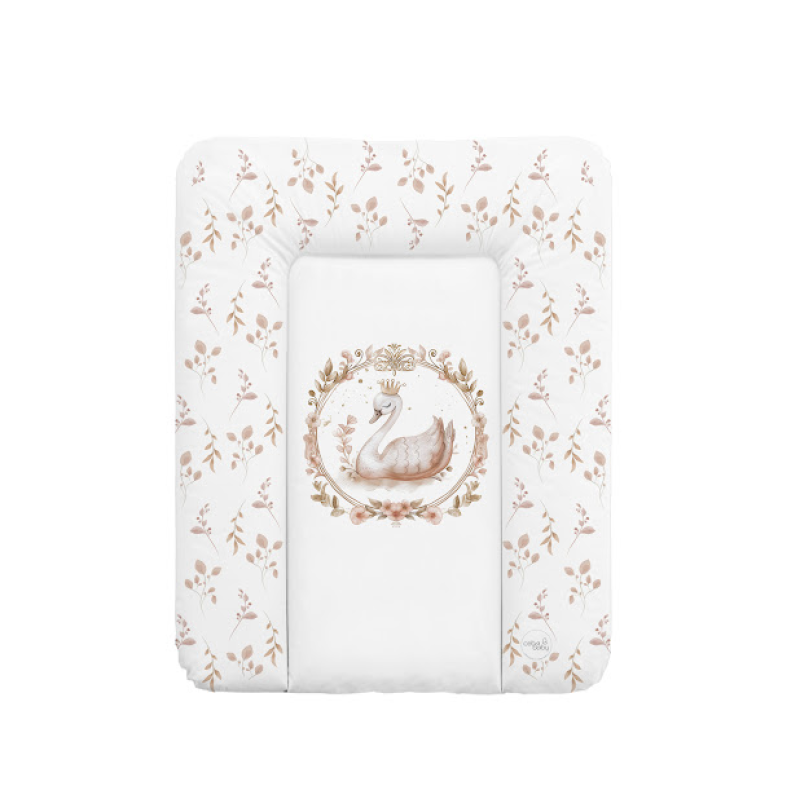 Повивальний матрац Cebababy 50x70 Basic W-143-000-784, Glamour Style, білий