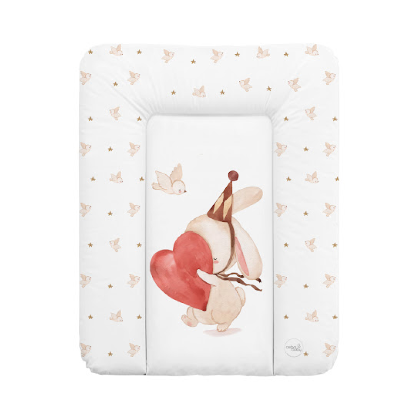 Повивальний матрац Cebababy 50x70 Basic W-143-000-785, Pierrot, білий