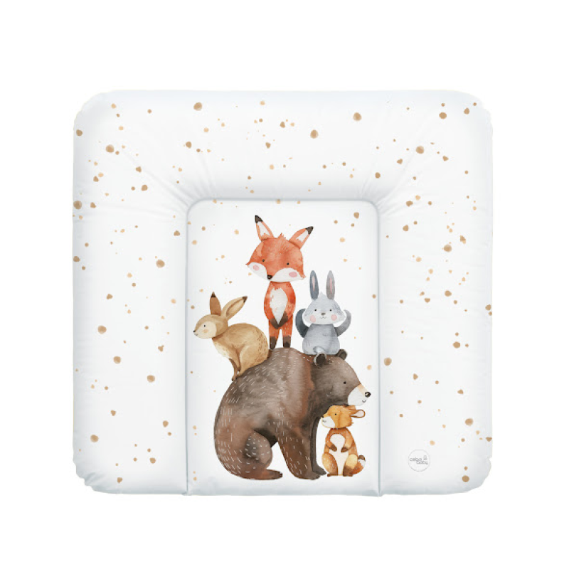 Повивальний матрац Cebababy 75x72 Basic W-144-000-783, Forest Friends