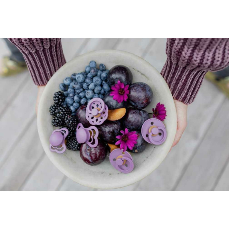 Пустушка Bibs Colour Latex Mauve розмір 1