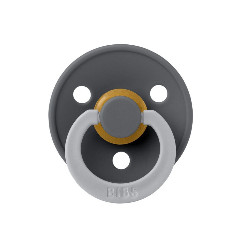 Пустушка Bibs Fusion Latex Iron/Cloud розмір 2