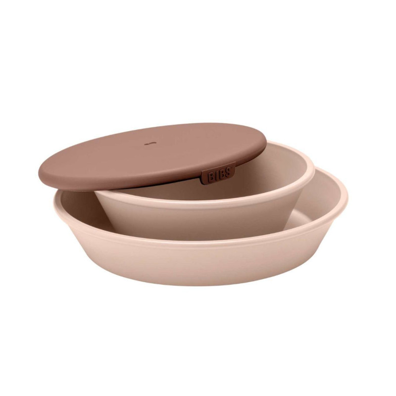 Набір дитячих тарілок BIBS Set Blush (2 шт)