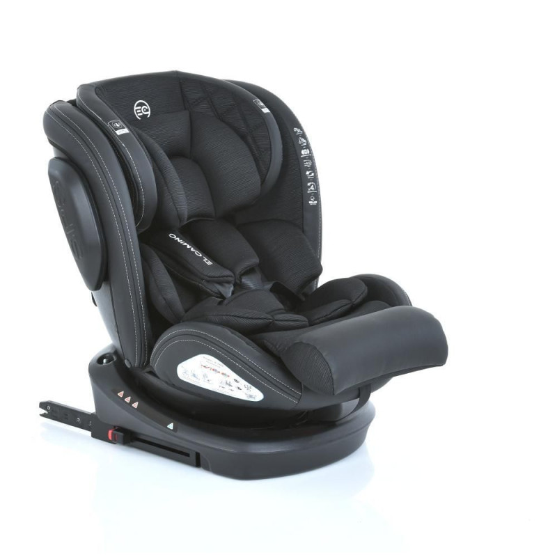 Автокрісло ElCamino ME 1045 EVOLUTION 2 360⁰ Moon Black