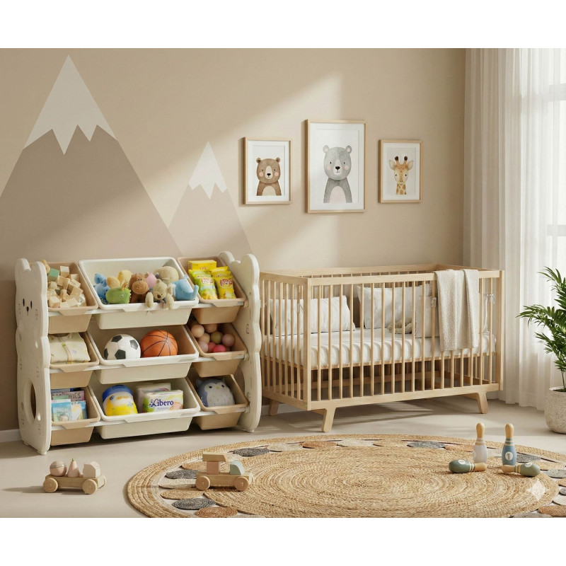 Стелаж монтессорі KiviBaby 