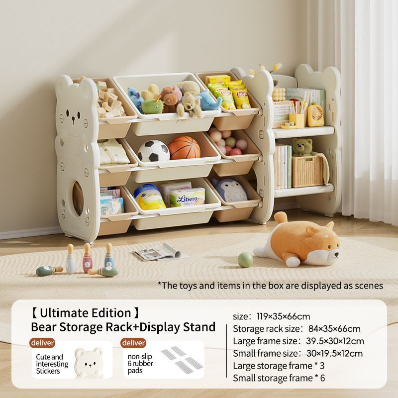 Стелаж з полицею монтессорі KiviBaby 3в1 