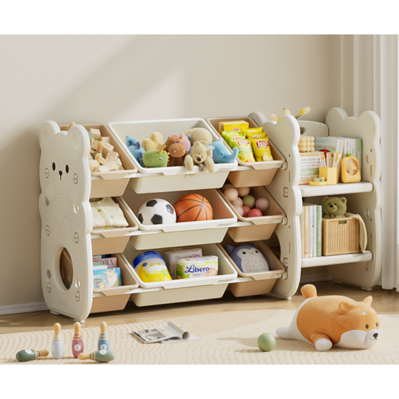 Стелаж з полицею монтессорі KiviBaby 3в1 