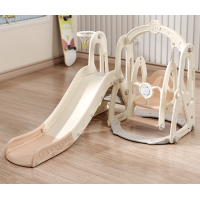 Ігровий комплекс 2 в 1 KiviBaby біло/кавовий