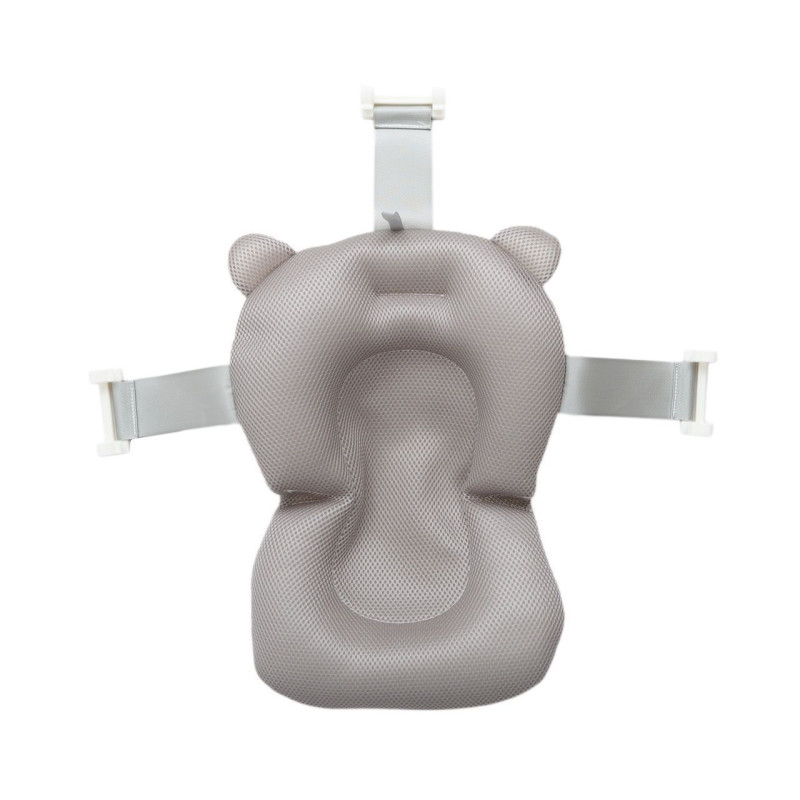 Подушка-матрацик натяжний в дитячу ванну EB-211 Gray/beige
