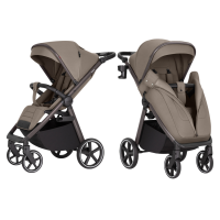 Прогулянкова коляска CARRELLO Bravo SL Deluxe CRL-5520 Desert Beige /1/