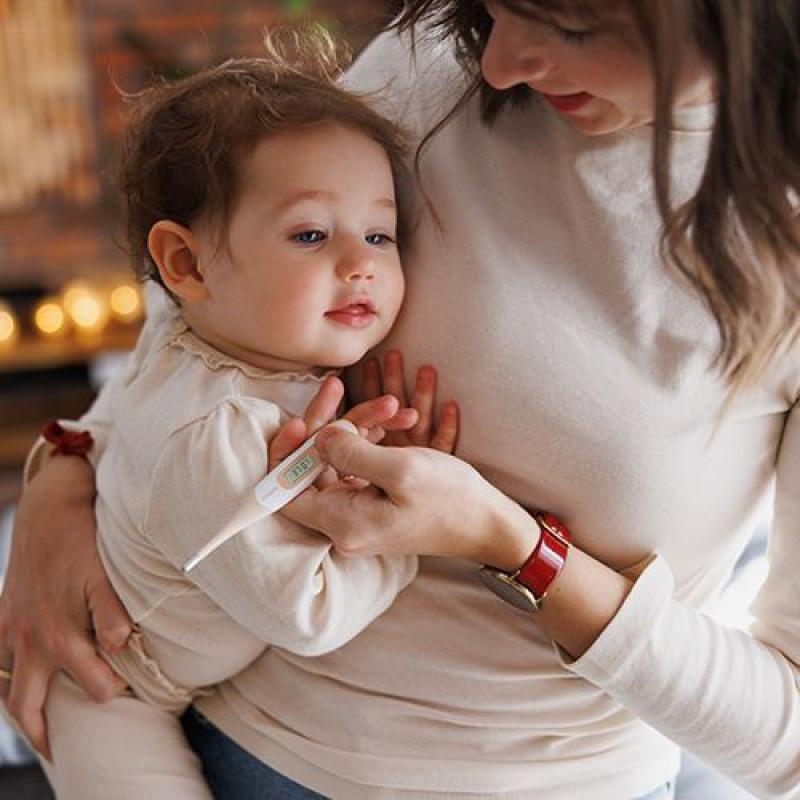 Термометр електронний з м'яким носиком Babyono