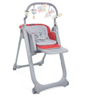 Стільчик для годування Chicco Polly Magic Relax Red Passion