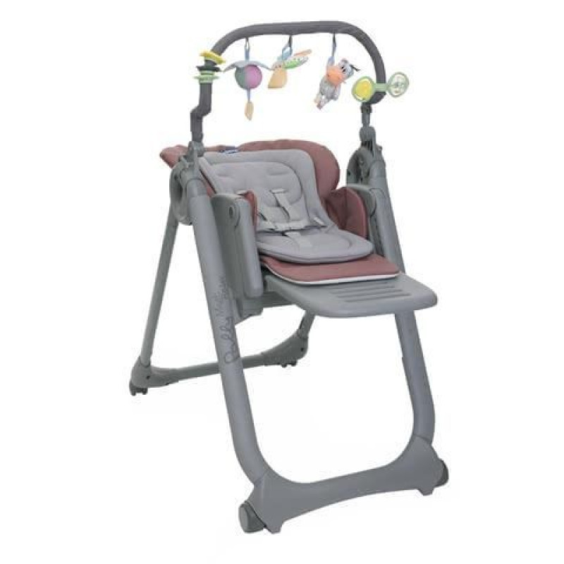 Стільчик для годування Chicco Polly Magic Relax Mauve