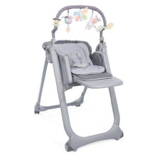Стільчик для годування Chicco Polly Magic Relax Graphite