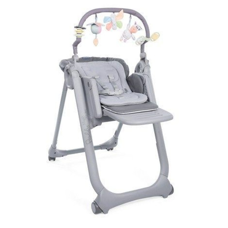 Стільчик для годування Chicco Polly Magic Relax Graphite