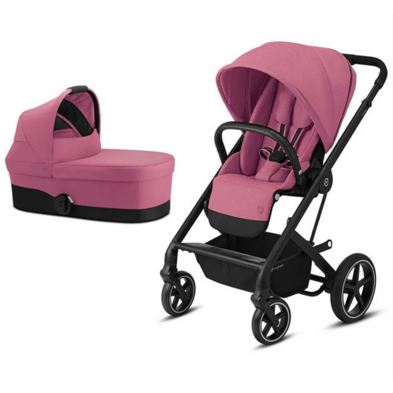Коляска 2 в 1 Cybex Balios S lux Magnolia Pink